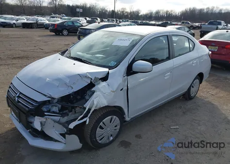 2024 Mitsubishi Mirage G4 Es z USA, uszkodzony, nr VIN ML32FUFJ9RHF15775